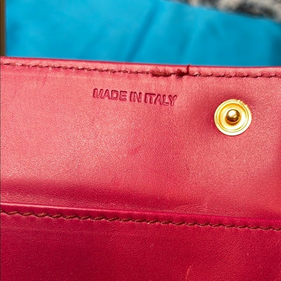 Miu Miu Pink Crocodile Embossed Wallet - Picture 14 of 16